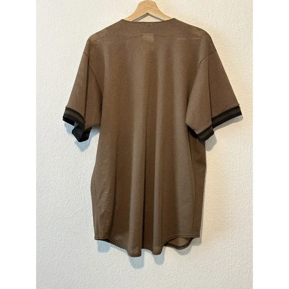 Boston Red Sox Majestic Stitched Logo Baseball Jersey Medium - Picture 2 of 8